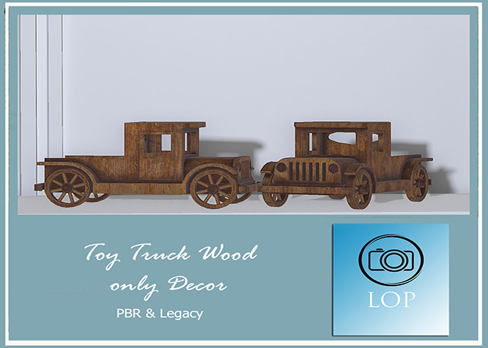 TOY TRUCK WOOD(ADD)