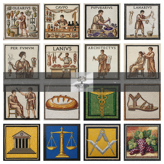 TB - ROMAN CASTE MOSAIC