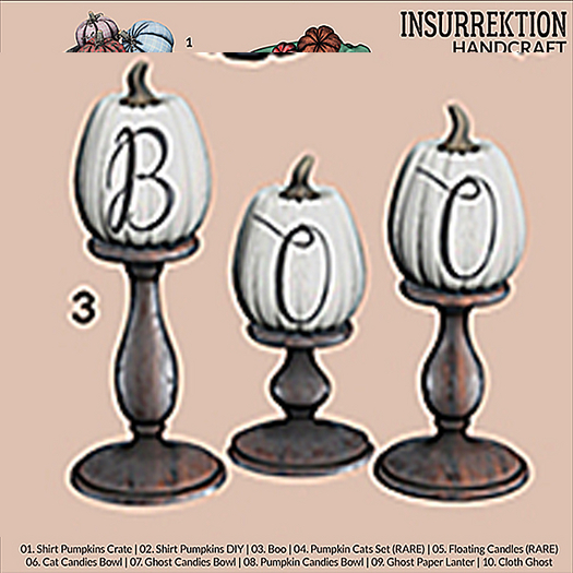 [IK] Handcraft Halloween - Boo