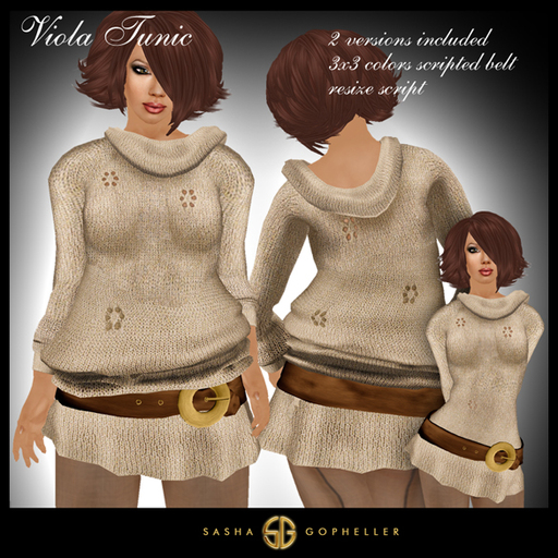 -SG- Viola Tunic Beige