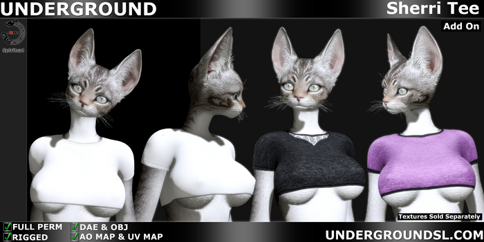 (UG FULL PERM) - Sherri Tee Furry Add On