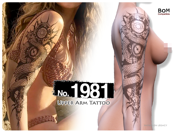 (Upper Arm Tattoo) No.1981