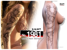 (Upper Arm Tattoo) No.1981 Light