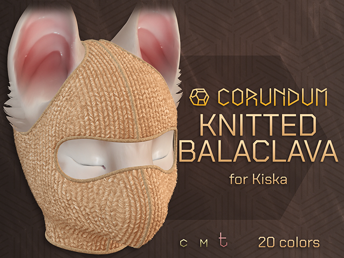 CORUNDUM - Balaclava Knitted - Kiska