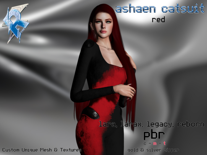 Ashaen Catsuit Red by RYSO