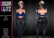 SugarGlitz - Daphne Seahawks Outfit