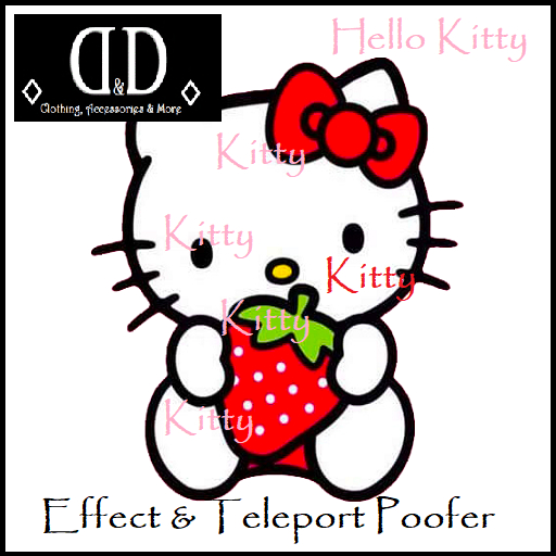:::D&D::: Kawaii Hello Kitty Effect&TeleportPoofer