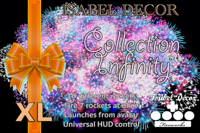ISABEL DECOR Fireworks - COLLECTION Infinity XL