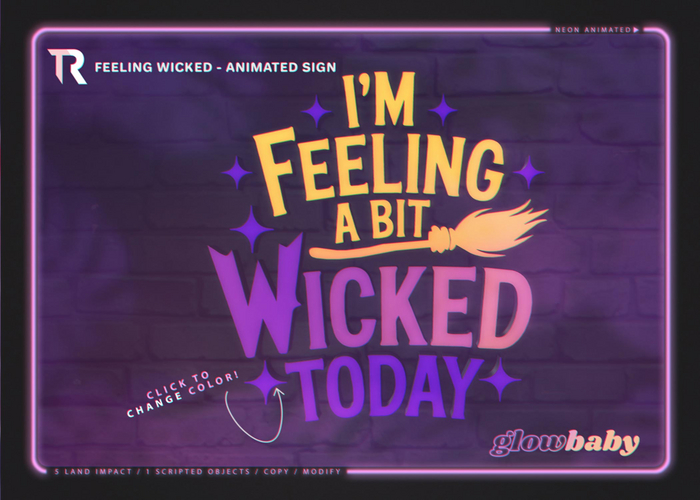 [GB] Feeling Wicked Sign