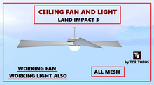CEILING FAN / LIGHT COMPLETE  LI3