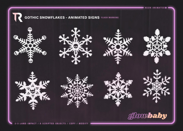 [GB] Gothic Snowflake Signs