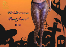 TC - Black Halloween BOM Tights / Pantyhose