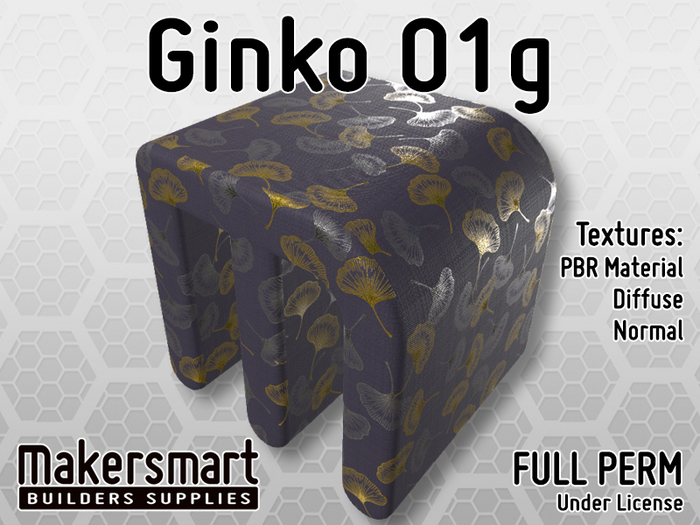 PBR Fabric Ginko 01g