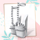 HEELS LEGACY White Spiked