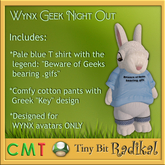 Wynx Geek Night Out