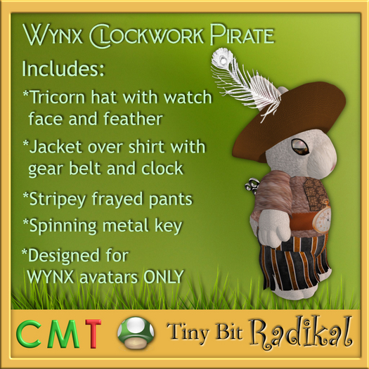 Wynx Clockwork Pirate