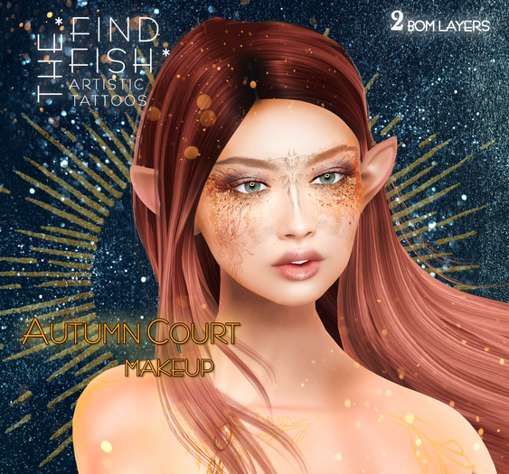*Find the Fish* - Season Autumn Court Makeup