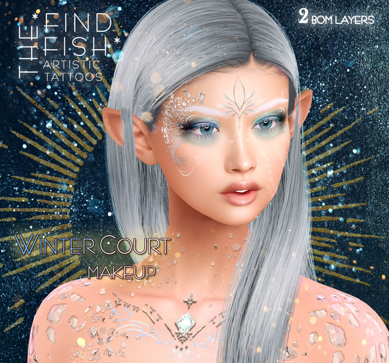 *Find the Fish* - Season Winter Court Makeup