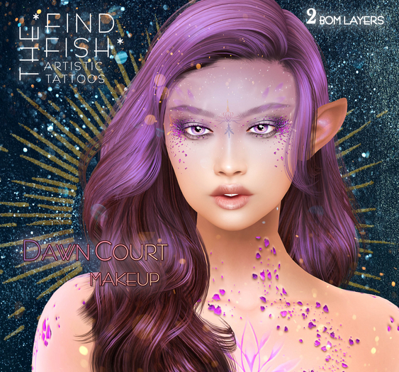 *Find the Fish* - Season Dawn Court Makeup