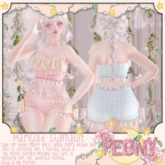 {Peony.} Marigold Swimsuit - Black {Box}