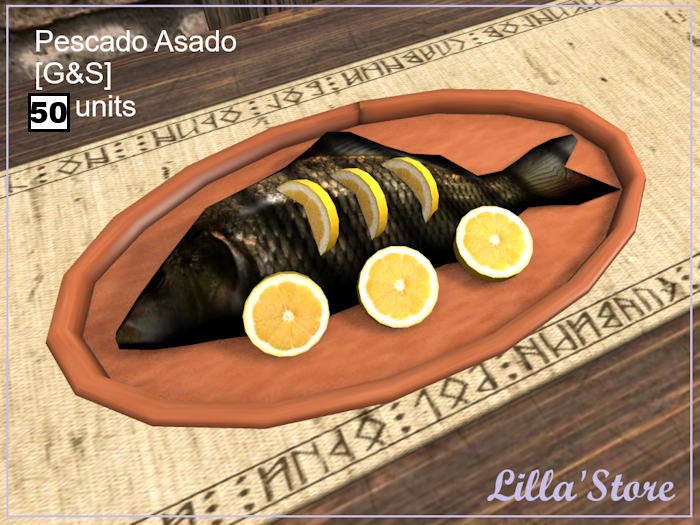 50 Grilled fish / Pescado Asado G&S