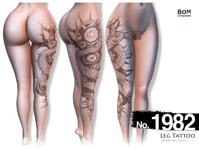 (Leg Tattoo) No.1982