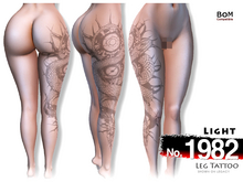 (Leg Tattoo) No.1982 Light