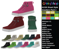 Crazy Alisa Street Style Sneakers Pack 1