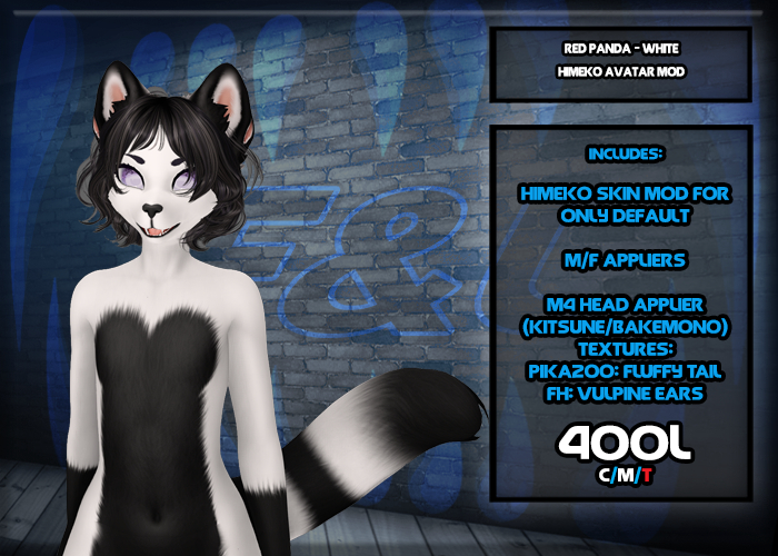 F&L - Red Panda - Himeko Mod - White