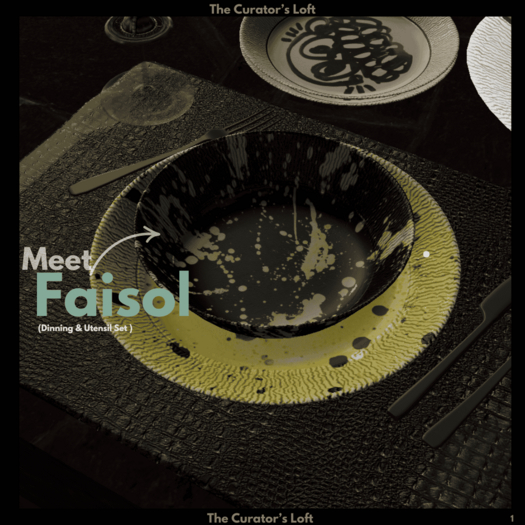 FAISOL DINNER SET -- FP.