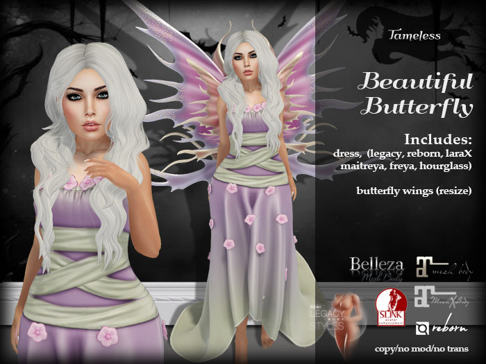 Tameless Beautiful Butterfly Costume - Halloween