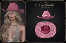 [Apika] Glitz Digger - Cowgirl Hat - Pink