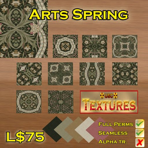 USC Textures - Arts Spring