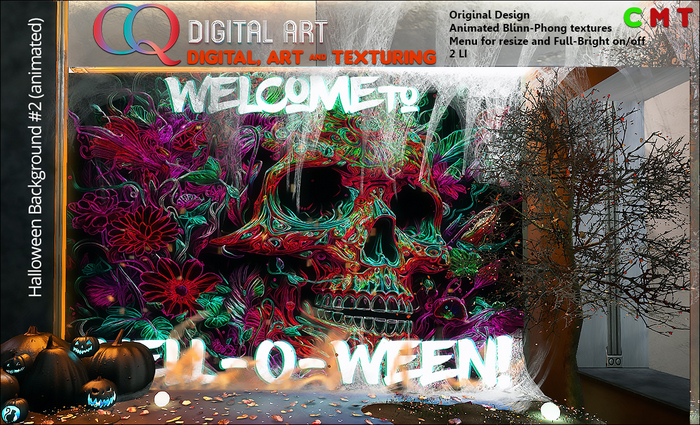 CQ Halloween Background #2 (animated) 
