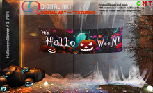 CQ Halloween Banner #1 [PBR]