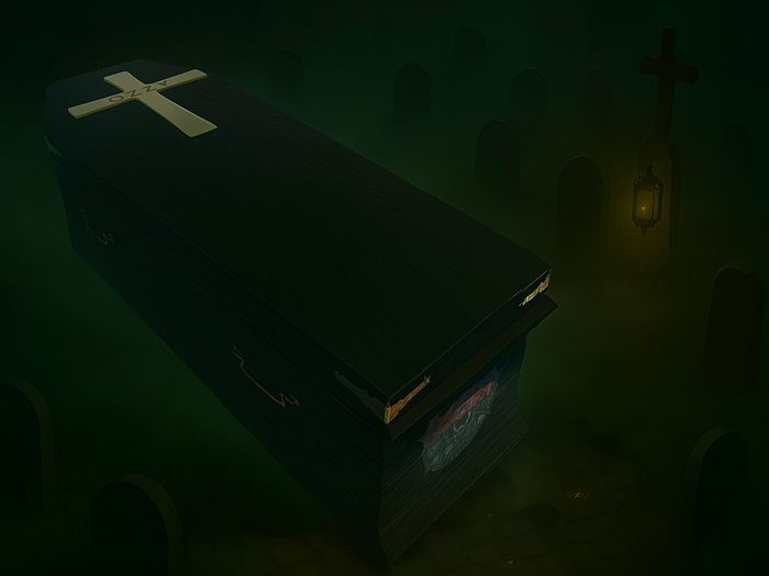 The Ozzy OSBOURNE SIGNATURE COFFIN - Bike