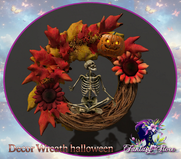 Fantasy Store Decor Wreath halloween