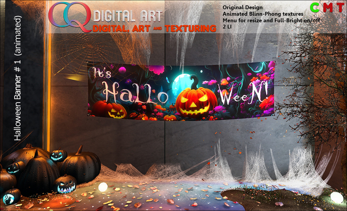 CQ Halloween Banner #1 (animated)
