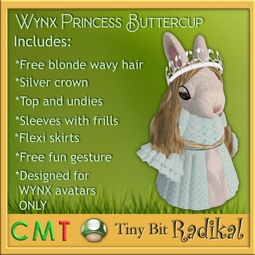 Wynx Princess Buttercup