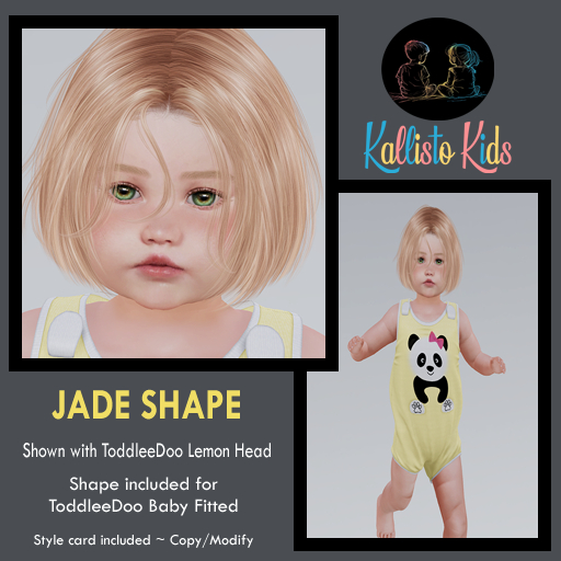 Kallisto Kids ~ Jade Shape
