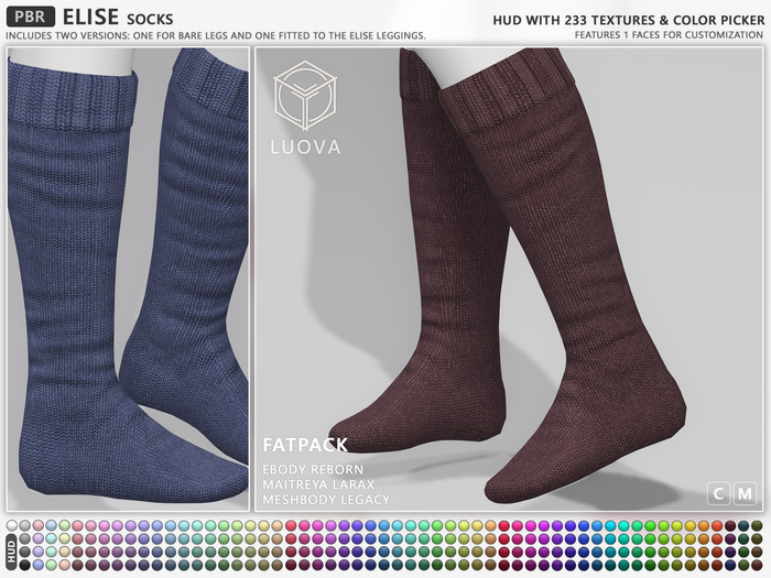 Luova // Elise // Socks // Fatpack