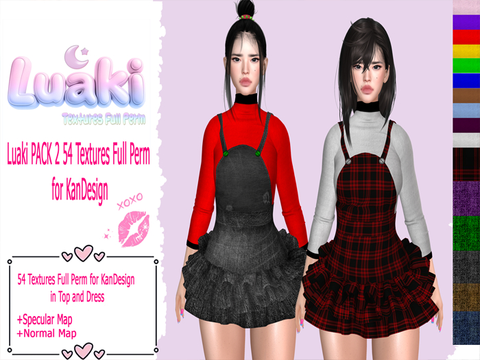Luaki PACK 2 54 Textures Full Perm for KanDesign