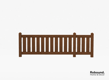 Rebound. Highgrove Fence