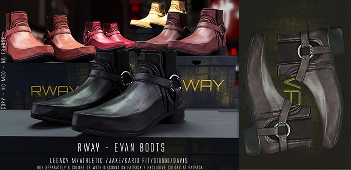 RWAY - Evan Boots Walnut