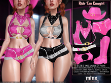 Minx - Ride 'Em Cowgirl Costume - Pink (add me)