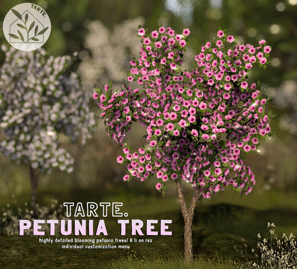 tarte. petunia tree (pink)