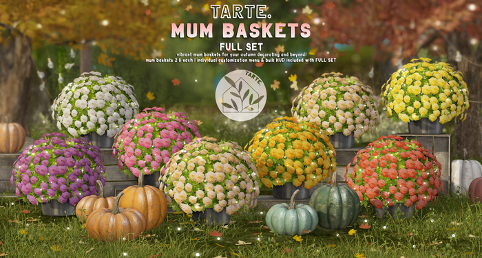 tarte. mum baskets - FULL SET