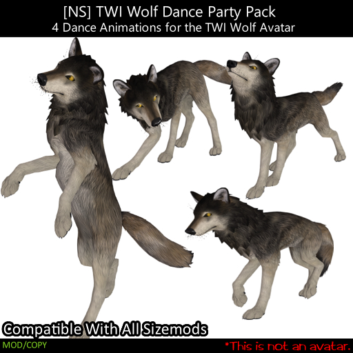 [NS] TWI Wolf Dance Party Pack