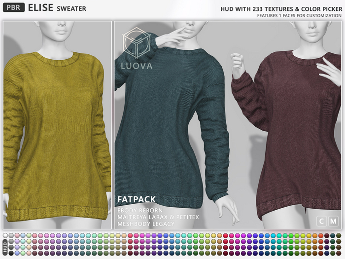 Luova // Elise // Sweater // Fatpack