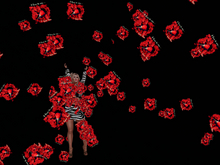 I Love You Red poofer